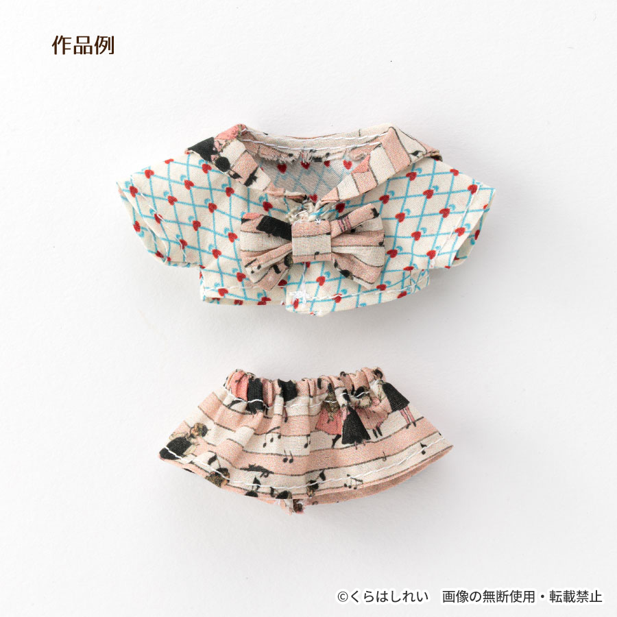 商品ページ｜ドール服用生地 ミニチュア生地 くらはしれい 音色 W34cm